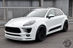 Porsche Macan in White by Hamann 2016 года